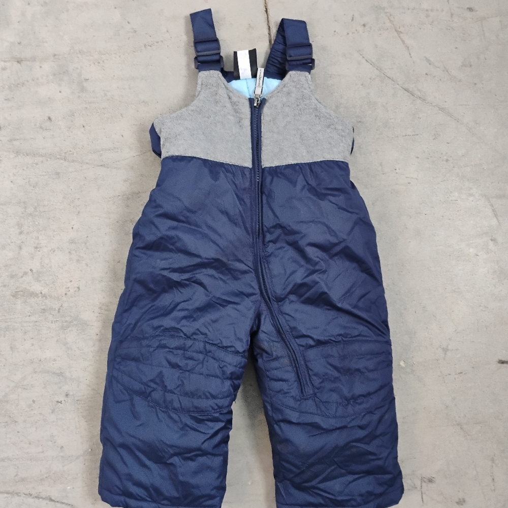 🚨5 For $25🚨 X2 Kids Blue Overalls with Gray Details